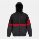 Jordan Jumpman Colorblock Hooded Jacket Μαύρο Κόκκινο /pre owned